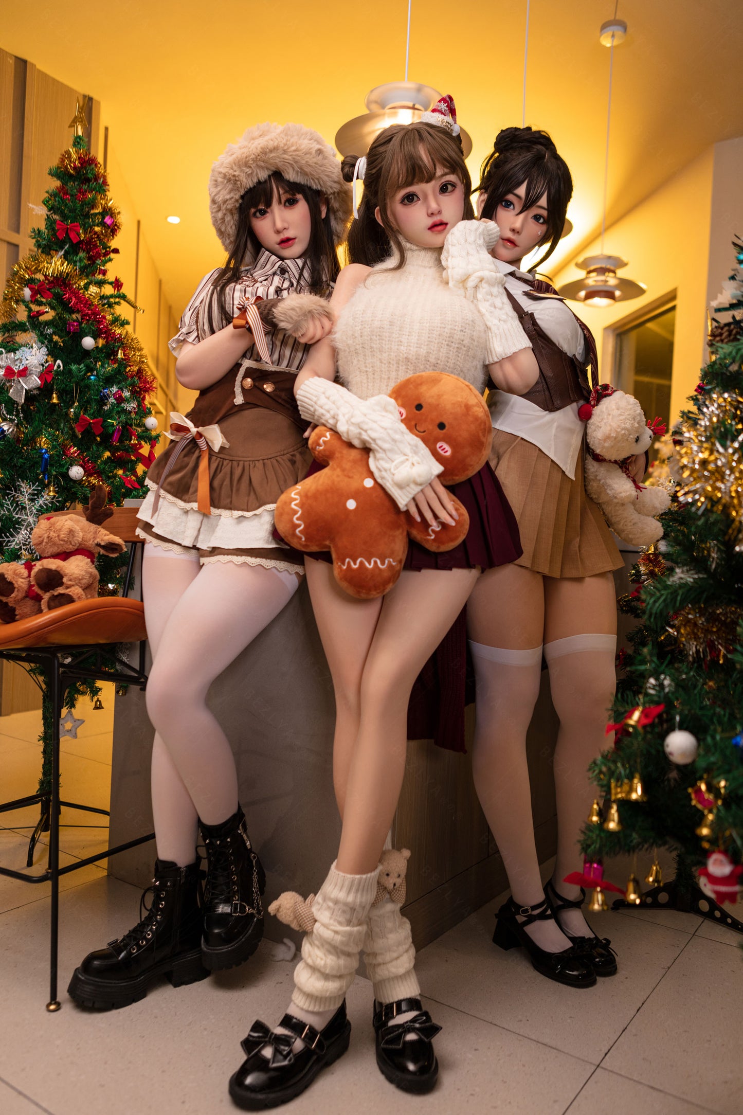 Bezlya - 鈴蘭 - 149cm/4ft10.75 - 2.0 D 杯 - 矽膠頭 + TPE 身體性玩偶