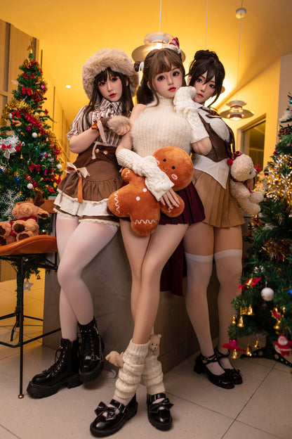 Bezlya - 鈴蘭 - 149cm/4ft10.75 - 2.0 D 杯 - 矽膠頭 + TPE 身體性玩偶