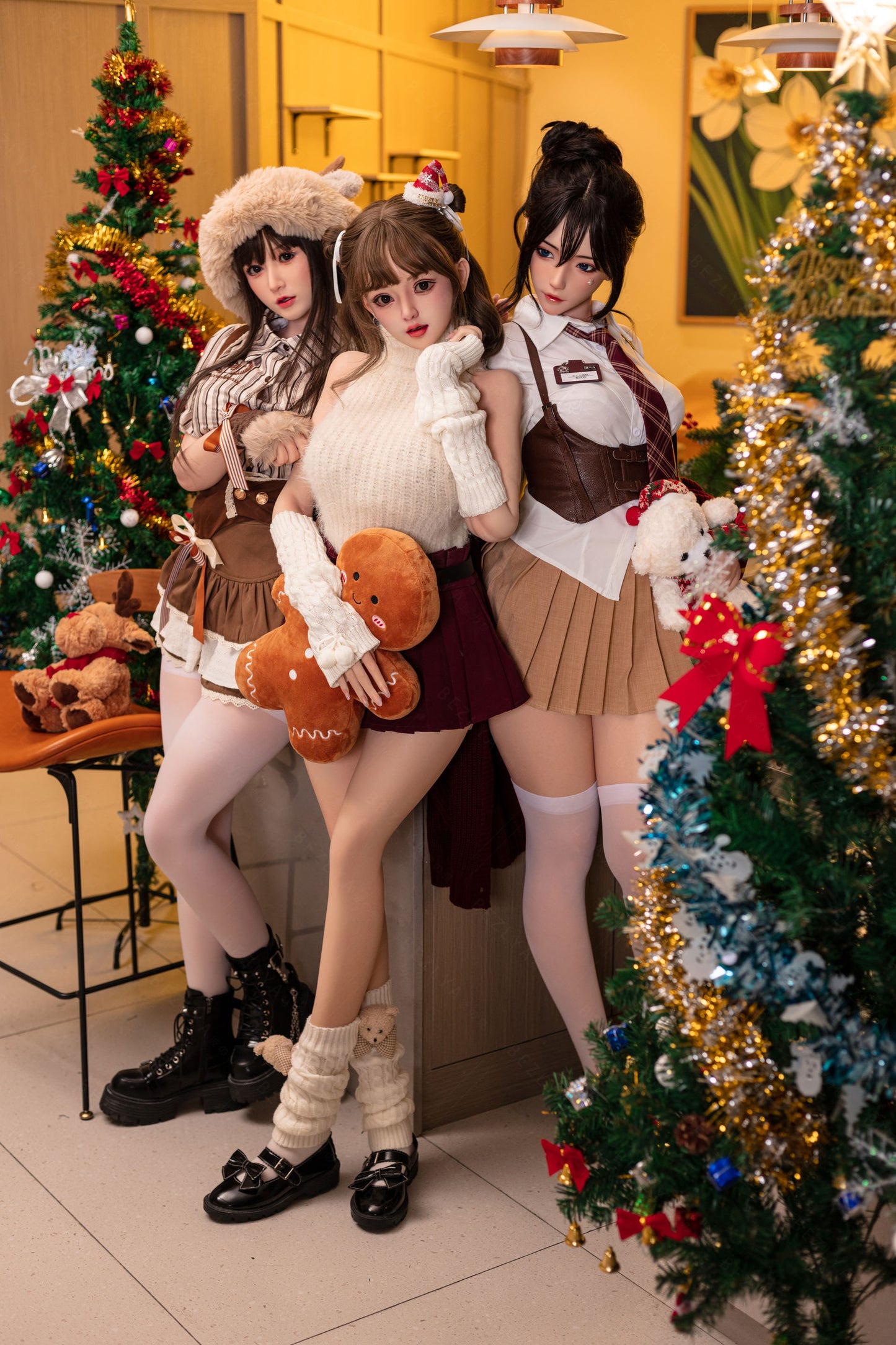 Bezlya - 鈴蘭 - 149cm/4ft10.75 - 2.0 D 杯 - 矽膠頭 + TPE 身體性玩偶