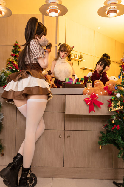 Bezlya - 鈴蘭 - 149cm/4ft10.75 - 2.0 D 杯 - 矽膠頭 + TPE 身體性玩偶