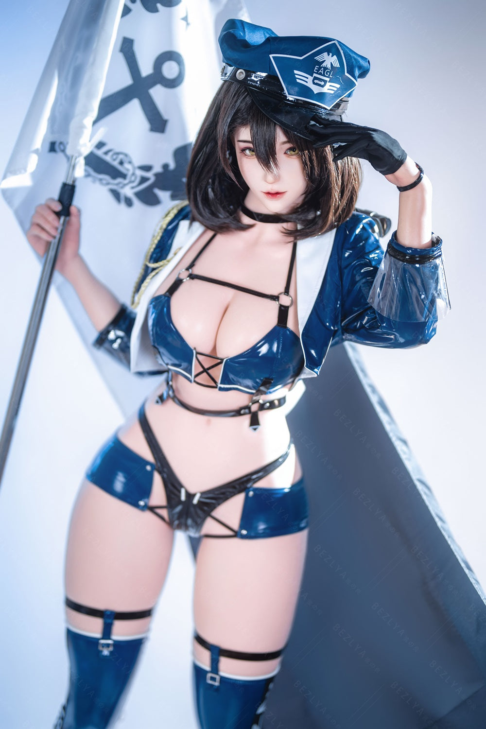 Bezlya - 鈴蘭 - 149cm/4ft10.75 - 2.0 D 杯 - 矽膠頭 + TPE 身體性玩偶