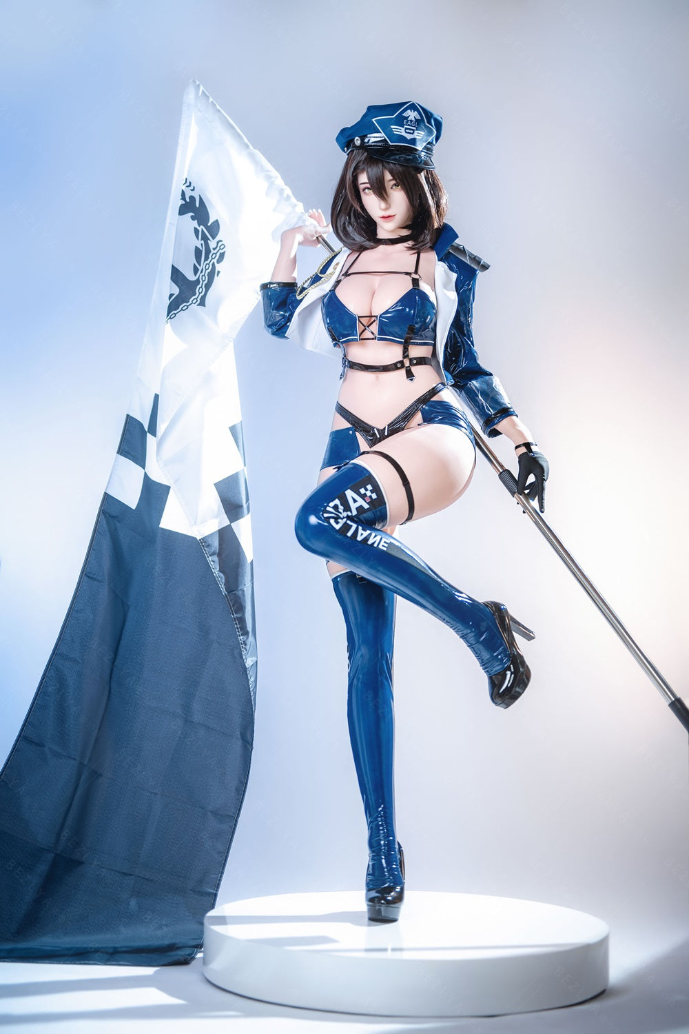 Bezlya - 鈴蘭 - 149cm/4ft10.75 - 2.0 D 杯 - 矽膠頭 + TPE 身體性玩偶