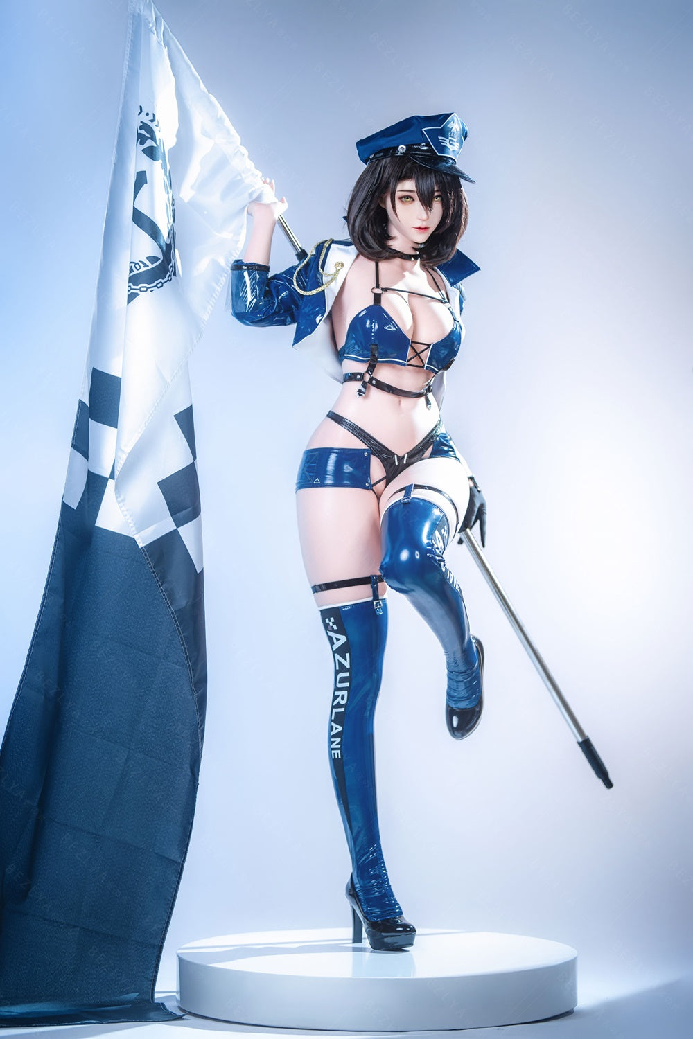 Bezlya - 鈴蘭 - 149cm/4ft10.75 - 2.0 D 杯 - 矽膠頭 + TPE 身體性玩偶