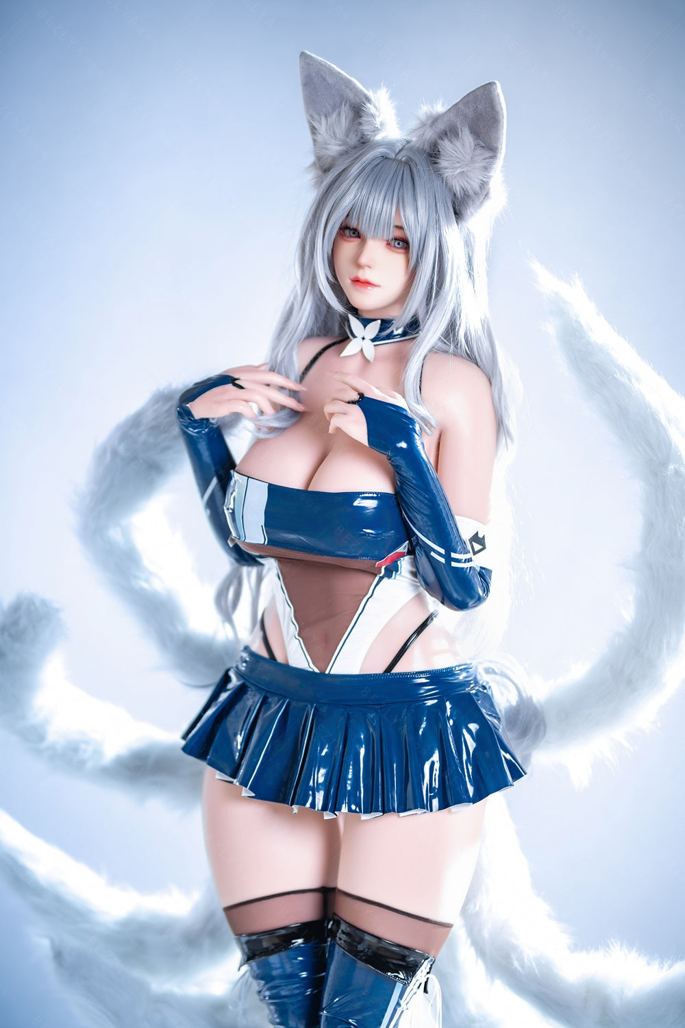 Bezlya - 鈴蘭 - 149cm/4ft10.75 - 2.0 D 杯 - 矽膠頭 + TPE 身體性玩偶