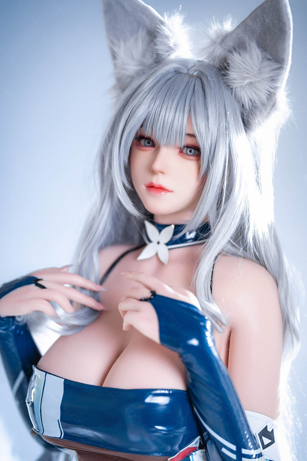 Bezlya - 鈴蘭 - 149cm/4ft10.75 - 2.0 D 杯 - 矽膠頭 + TPE 身體性玩偶