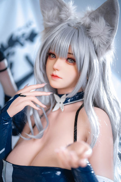 Bezlya - 鈴蘭 - 149cm/4ft10.75 - 2.0 D 杯 - 矽膠頭 + TPE 身體性玩偶