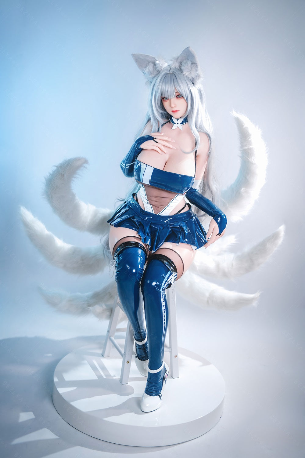 Bezlya - 鈴蘭 - 149cm/4ft10.75 - 2.0 D 杯 - 矽膠頭 + TPE 身體性玩偶