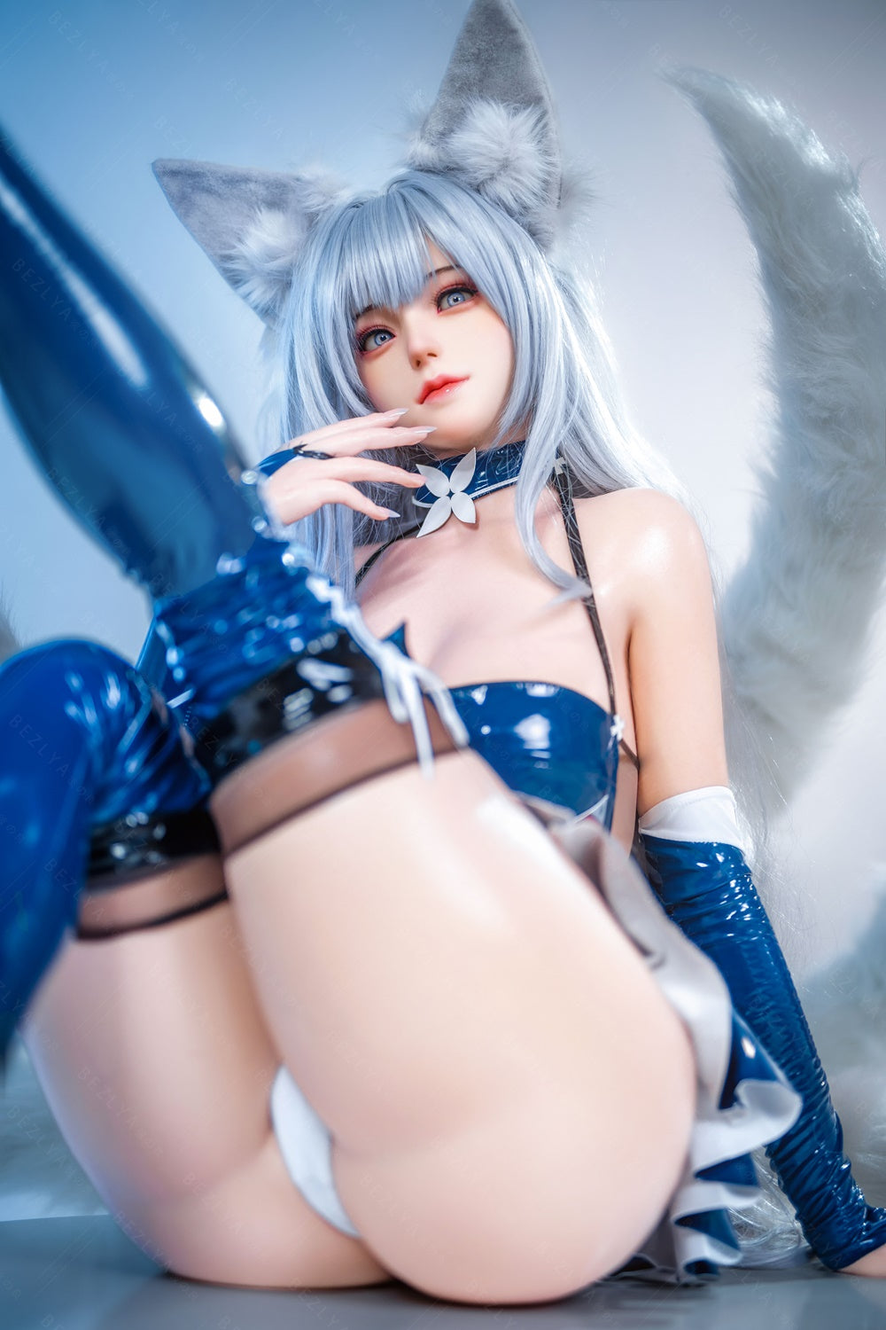 Bezlya - 鈴蘭 - 149cm/4ft10.75 - 2.0 D 杯 - 矽膠頭 + TPE 身體性玩偶