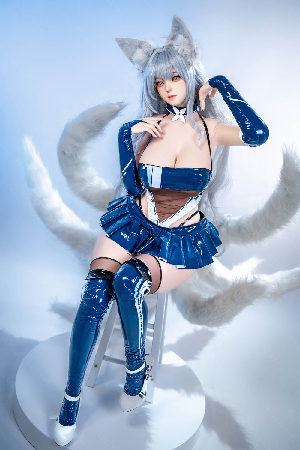 Bezlya - 鈴蘭 - 149cm/4ft10.75 - 2.0 D 杯 - 矽膠頭 + TPE 身體性玩偶