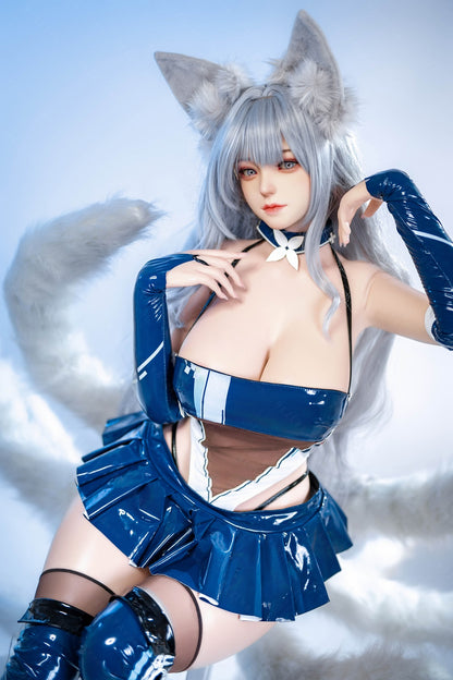 Bezlya - 鈴蘭 - 149cm/4ft10.75 - 2.0 D 杯 - 矽膠頭 + TPE 身體性玩偶