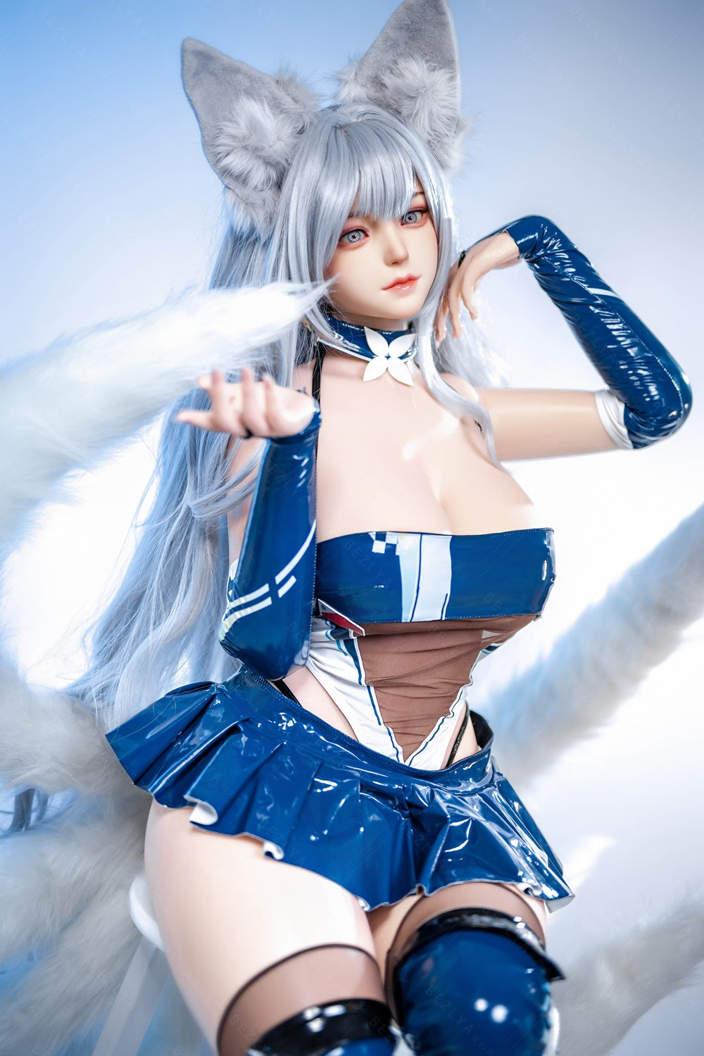 Bezlya - 鈴蘭 - 149cm/4ft10.75 - 2.0 D 杯 - 矽膠頭 + TPE 身體性玩偶