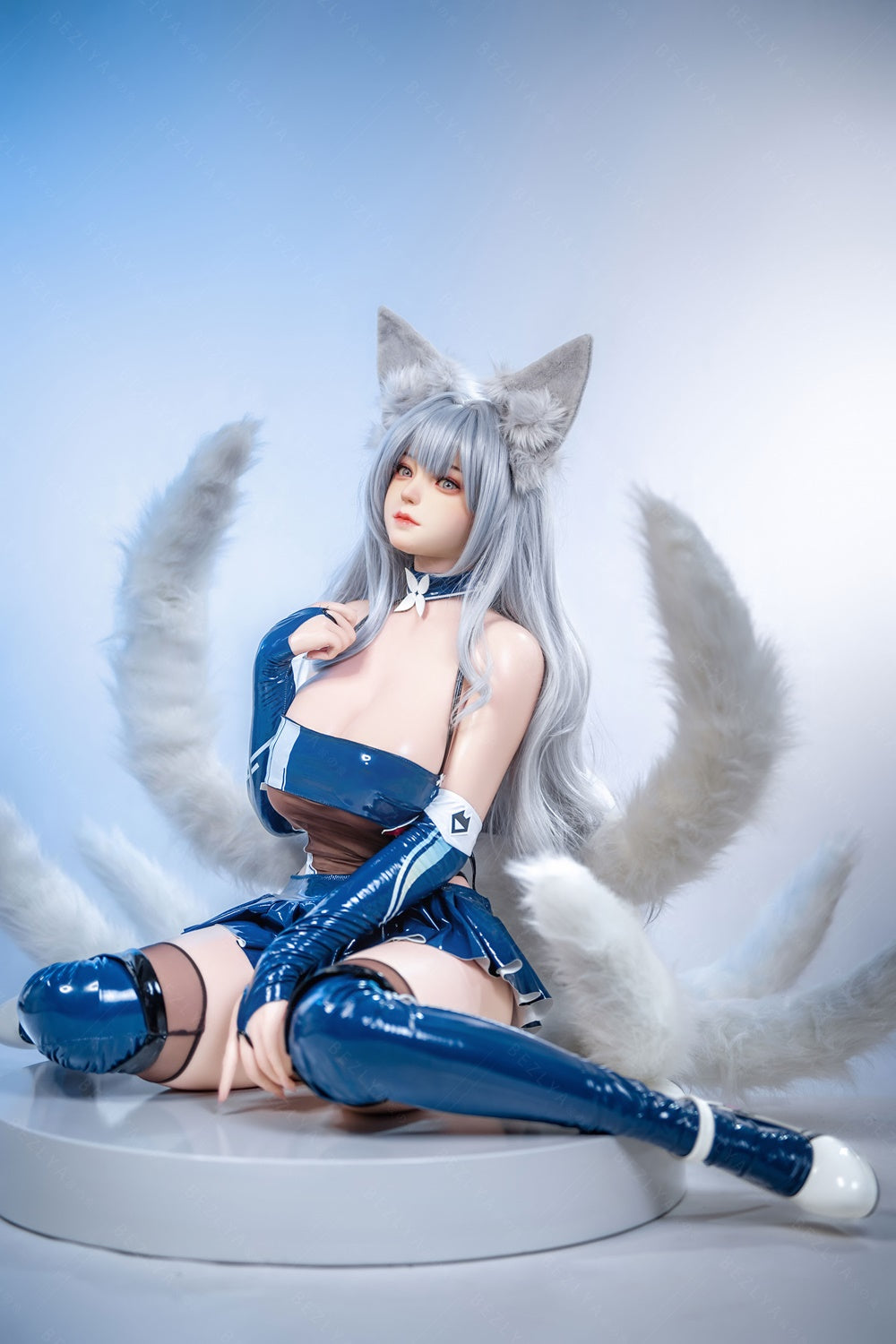 Bezlya - 鈴蘭 - 149cm/4ft10.75 - 2.0 D 杯 - 矽膠頭 + TPE 身體性玩偶