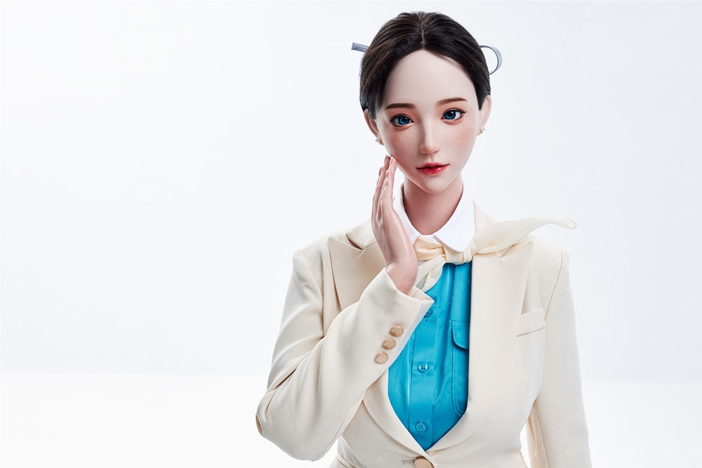Bezlya - 鈴蘭 - 149cm/4ft10.75 - 2.0 D 杯 - 矽膠頭 + TPE 身體性玩偶