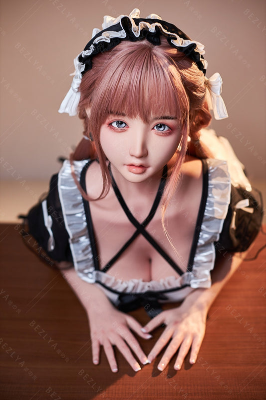 Bezlya - 鈴蘭 - 149cm/4ft10.75 - 2.0 D 杯 - 矽膠頭 + TPE 身體性玩偶