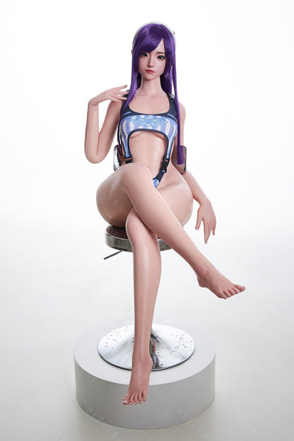 Bezlya - 鈴蘭 - 149cm/4ft10.75 - 2.0 D 杯 - 矽膠頭 + TPE 身體性玩偶