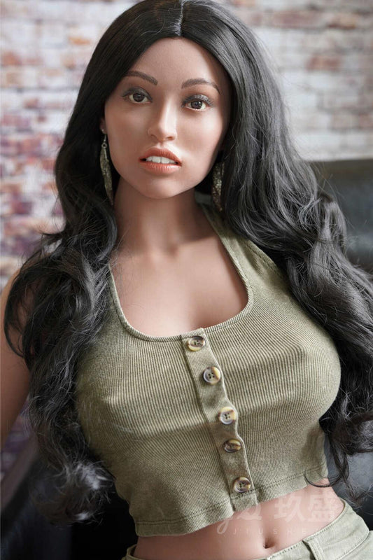 Jiusheng - Gabriela - 162cm/5ft4 E-cup - Silicone Head Sex Doll - 76dollshop