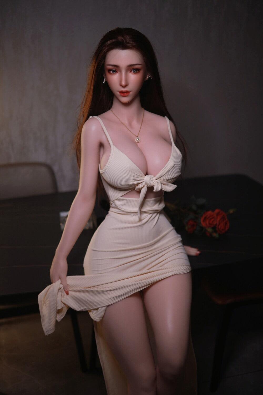 JY Silicone Dolls - Yanling Ji - 161cm/5ft3 G-cup - Silicone Sex Doll - 76dollshop