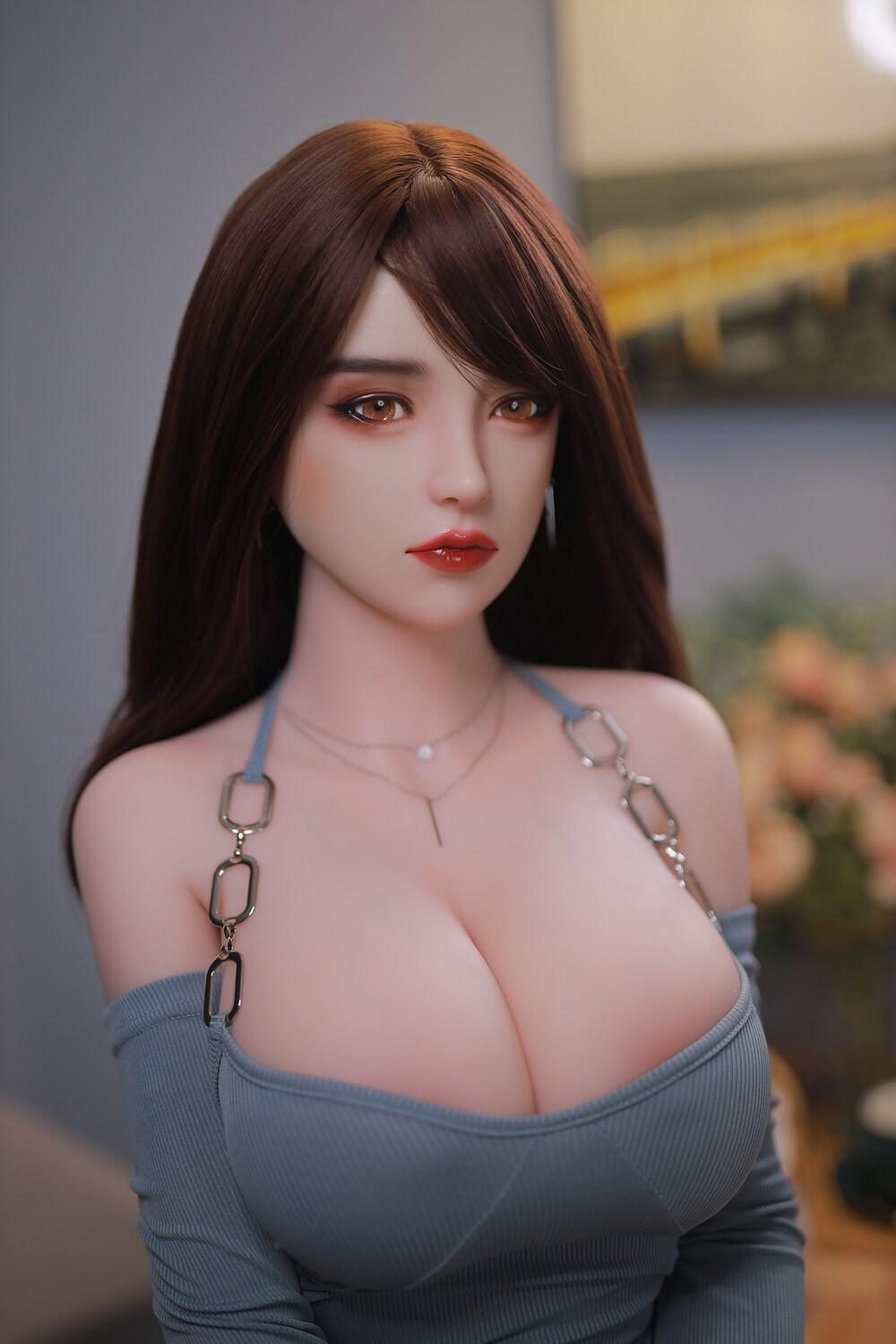 JY Dolls - Anna Jasper - 161cm/5ft3 E-cup - Silicone Head Sex Doll - 76dollshop