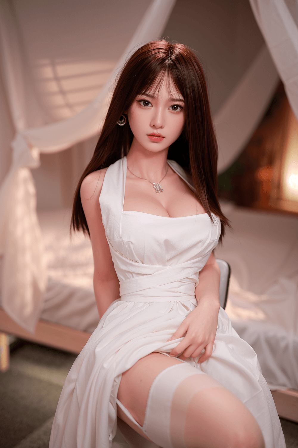 JY Silicone Dolls - Xiao Long Nu - 163cm/5ft4 F-cup - Silicone Sex Doll - 76dollshop