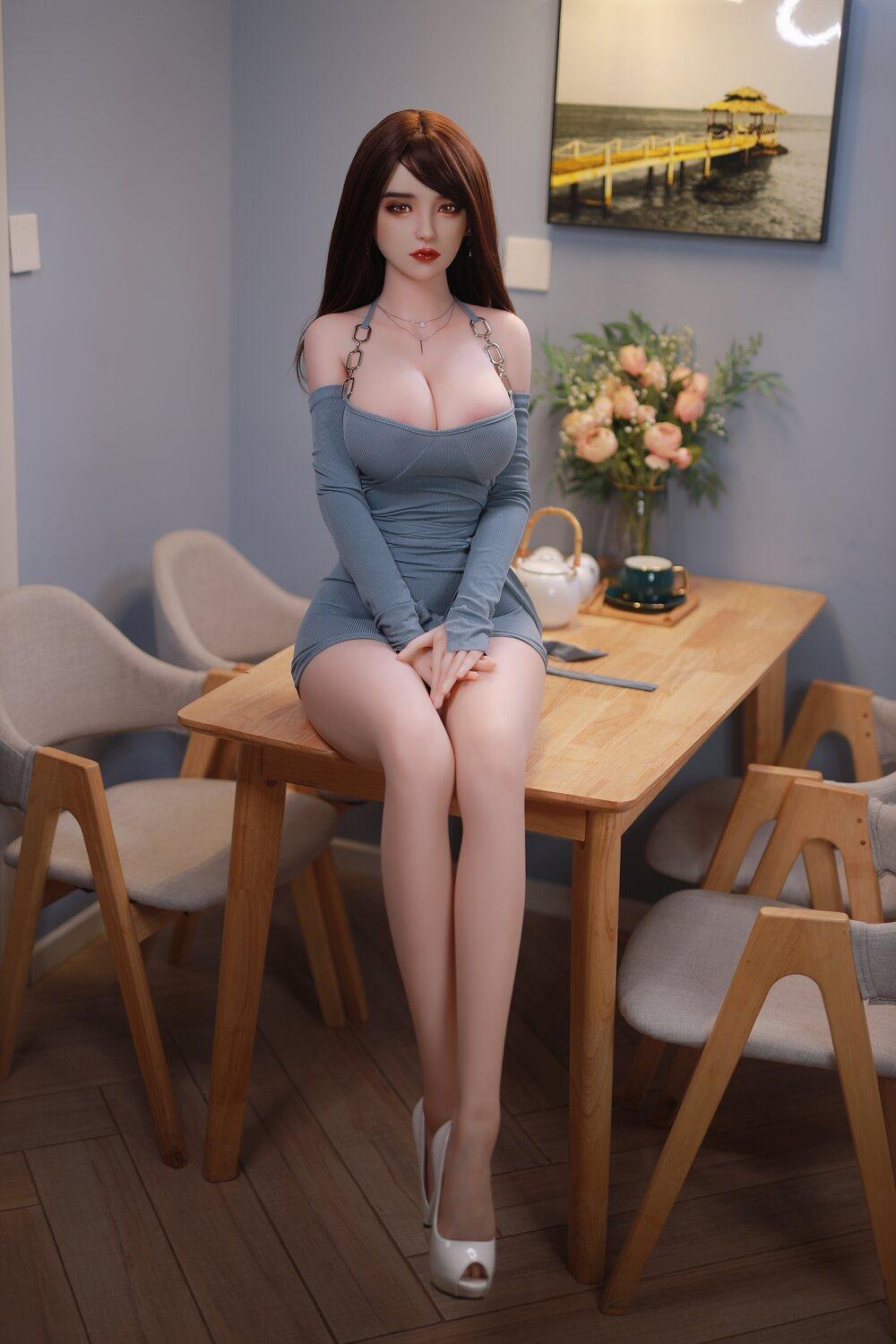 JY Dolls - Anna Jasper - 161cm/5ft3 E-cup - Silicone Head Sex Doll - 76dollshop