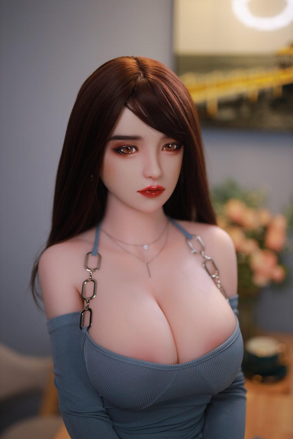 JY Dolls - Anna Jasper - 161cm/5ft3 E-cup - Silicone Head Sex Doll - 76dollshop