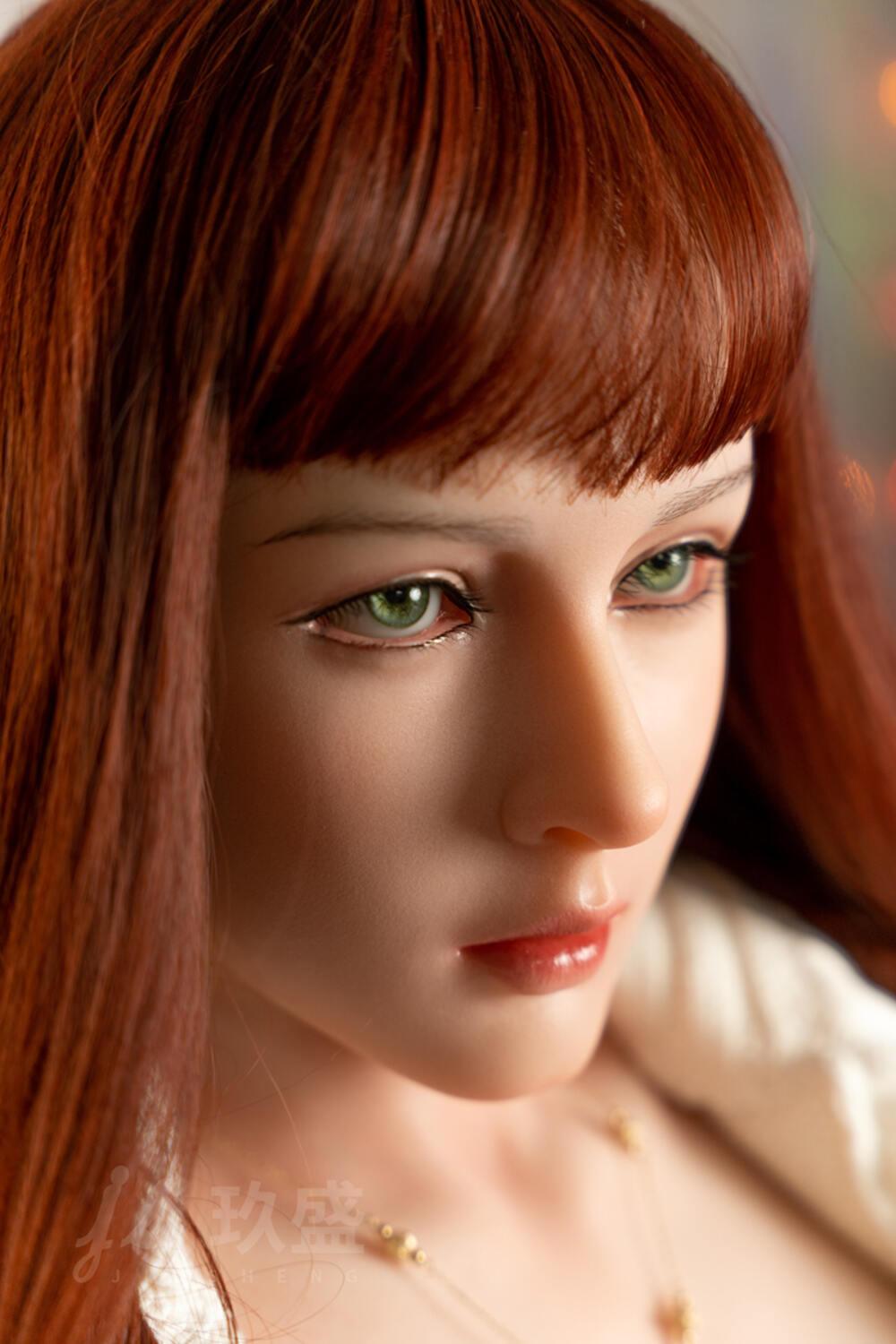 Jiusheng - Elizabeth - 158cm/5ft2 E-cup - Silicone Sex Doll - 76dollshop