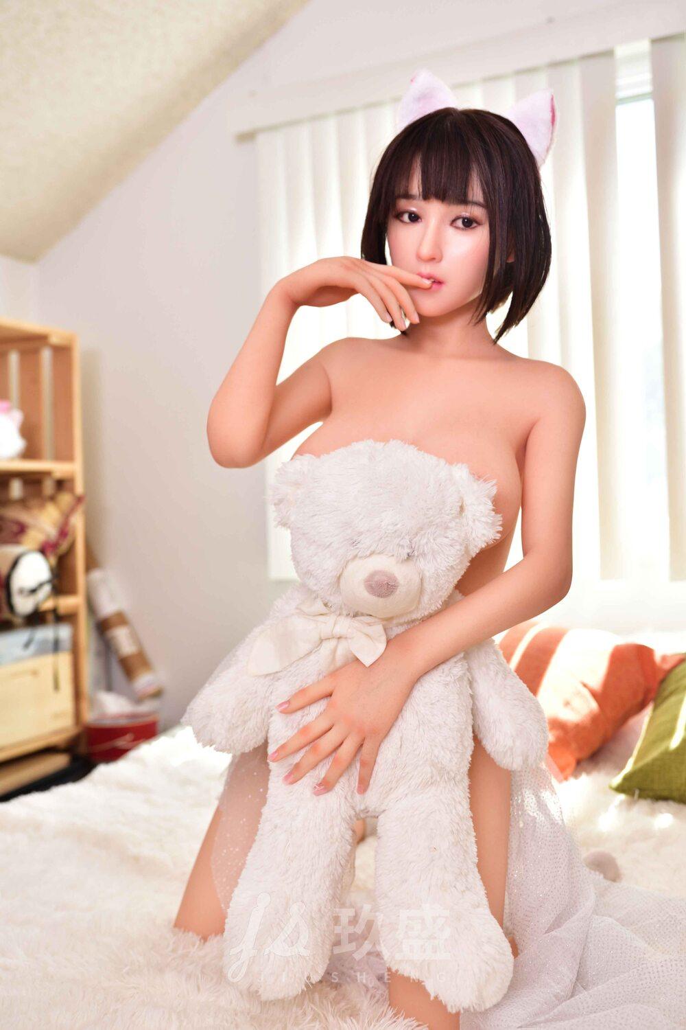 Jiusheng - Lily - 150cm/4ft11 D-cup - Silicone Head Sex Doll - 76dollshop