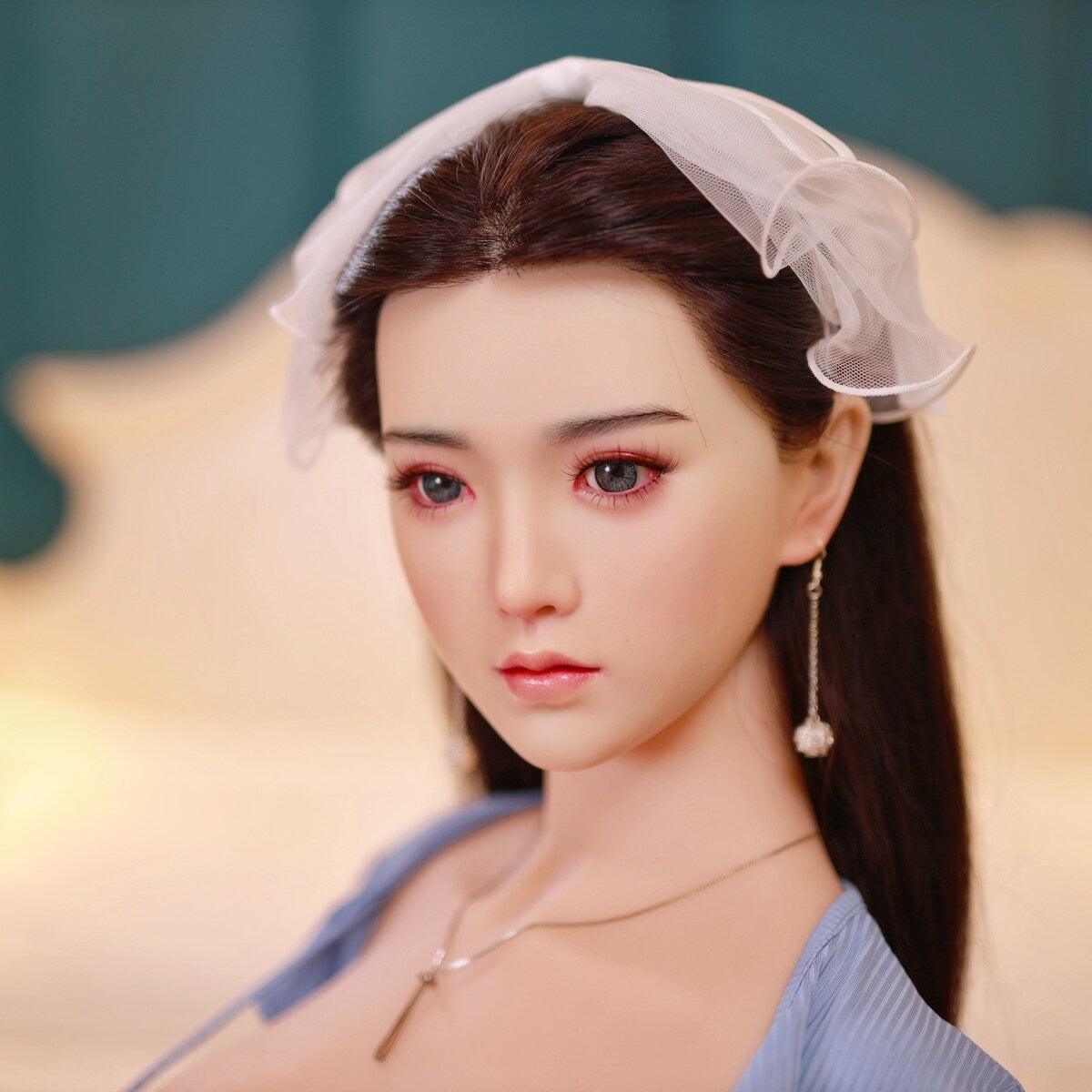 JY Dolls - Qi - 170cm/5ft7 N-cup - Silicone Head Sex Doll - 76dollshop