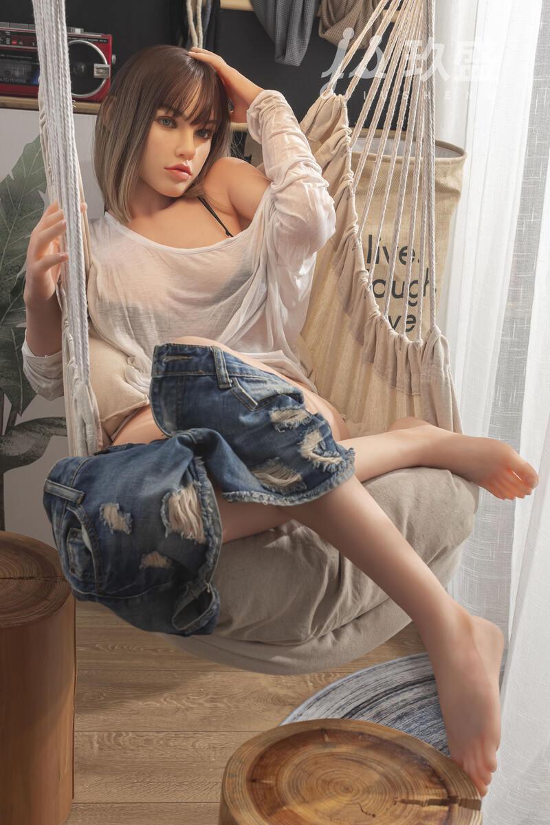 Jiusheng - Lisa - 163cm/5ft4 F-cup - Silicone Head Sex Doll - 76dollshop