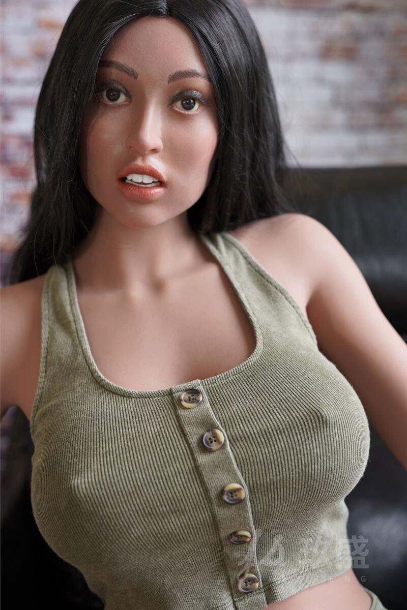 Jiusheng - Gabriela - 162cm/5ft4 E-cup - Silicone Head Sex Doll - 76dollshop