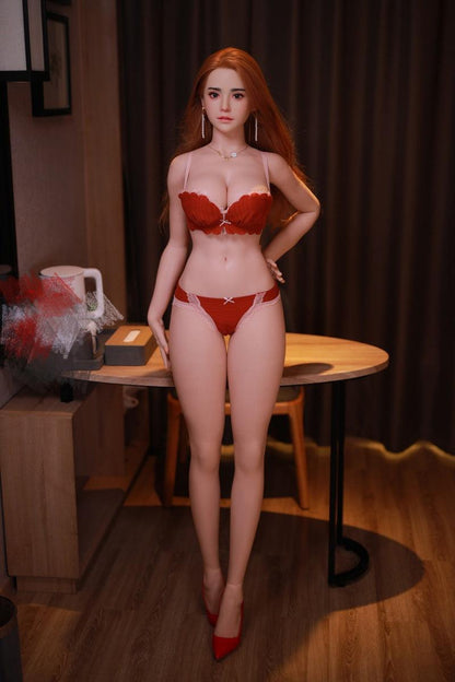 JY Silicone Dolls - Kitty Tobias - 163cm/5ft4 F-cup - Silicone Sex Doll - 76dollshop