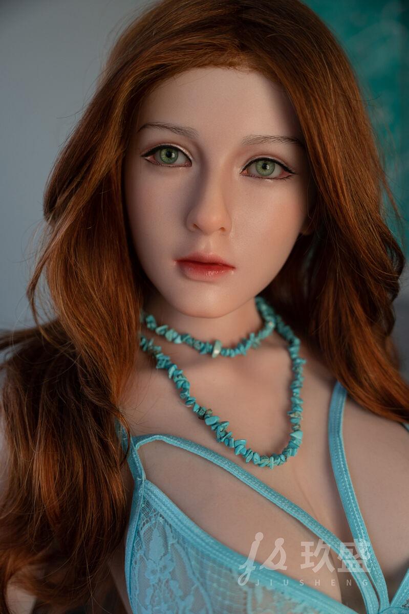 Jiusheng - Elizabeth - 158cm/5ft2 E-cup - Silicone Sex Doll - 76dollshop