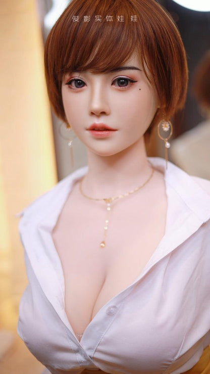 JY Dolls - Yun Xi - 163cm/5ft4 K-cup - Silicone Head Sex Doll - 76dollshop