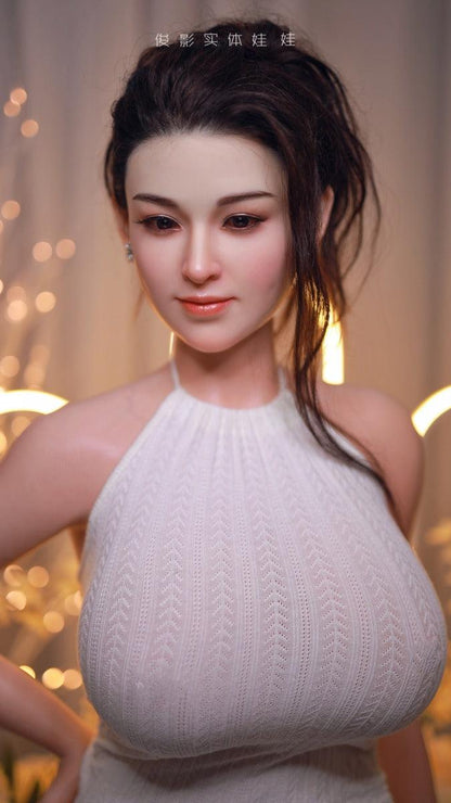 JY Silicone Dolls - Ethel Mike - 162cm/5ft4 J-cup - Silicone Sex Doll - 76dollshop