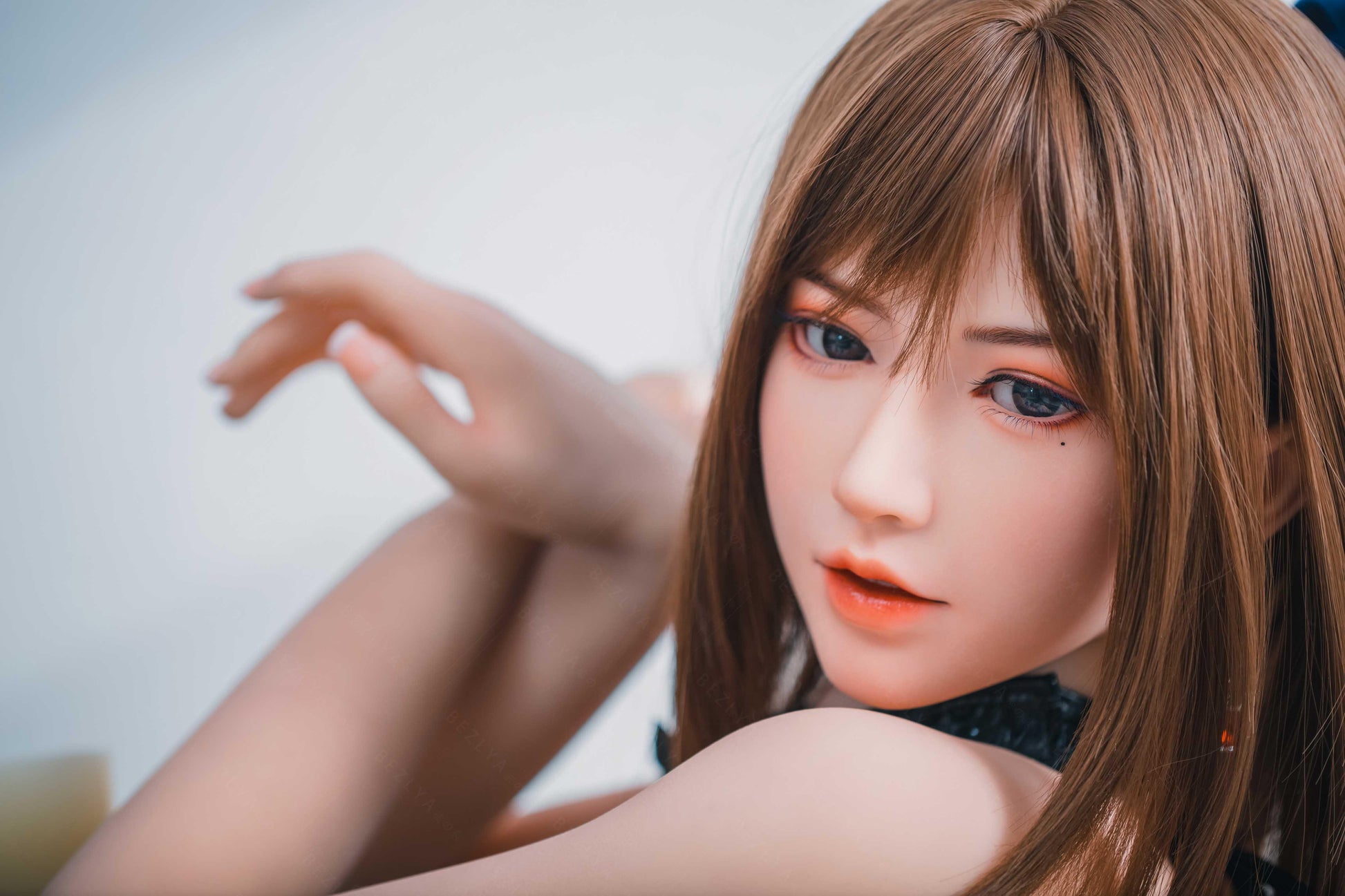 Bezlya - Lagenaria - 155cm/5ft1 - 2.0 B-cup - Silicone Head + TPE Body Sex Doll - 76dollshop