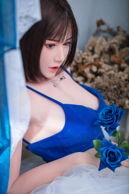 Bezlya - Lagenaria - 155cm/5ft1 - 2.0 B-cup - Silicone Head + TPE Body Sex Doll - 76dollshop