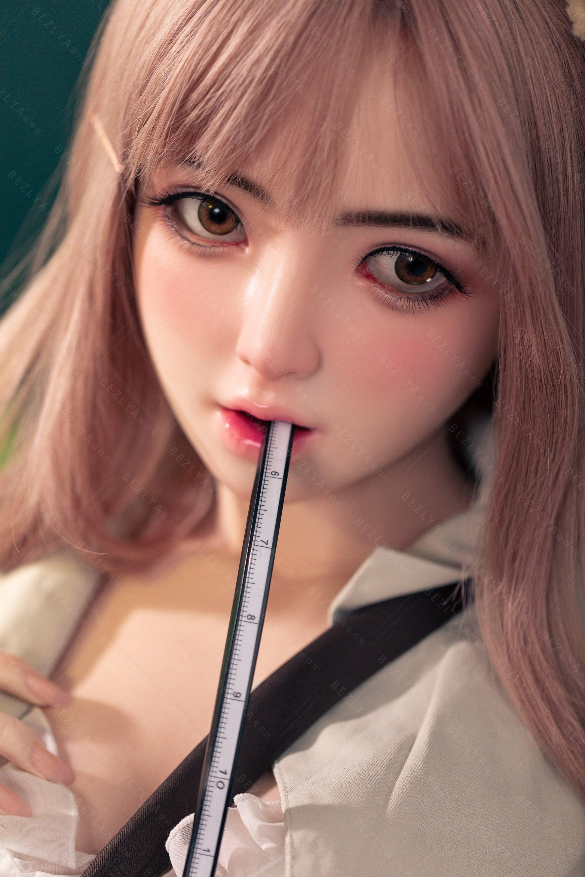 Bezlya - Convallaria - 155cm/5ft1 - 2.1 B-cup - Silicone Sex Doll - 76dollshop