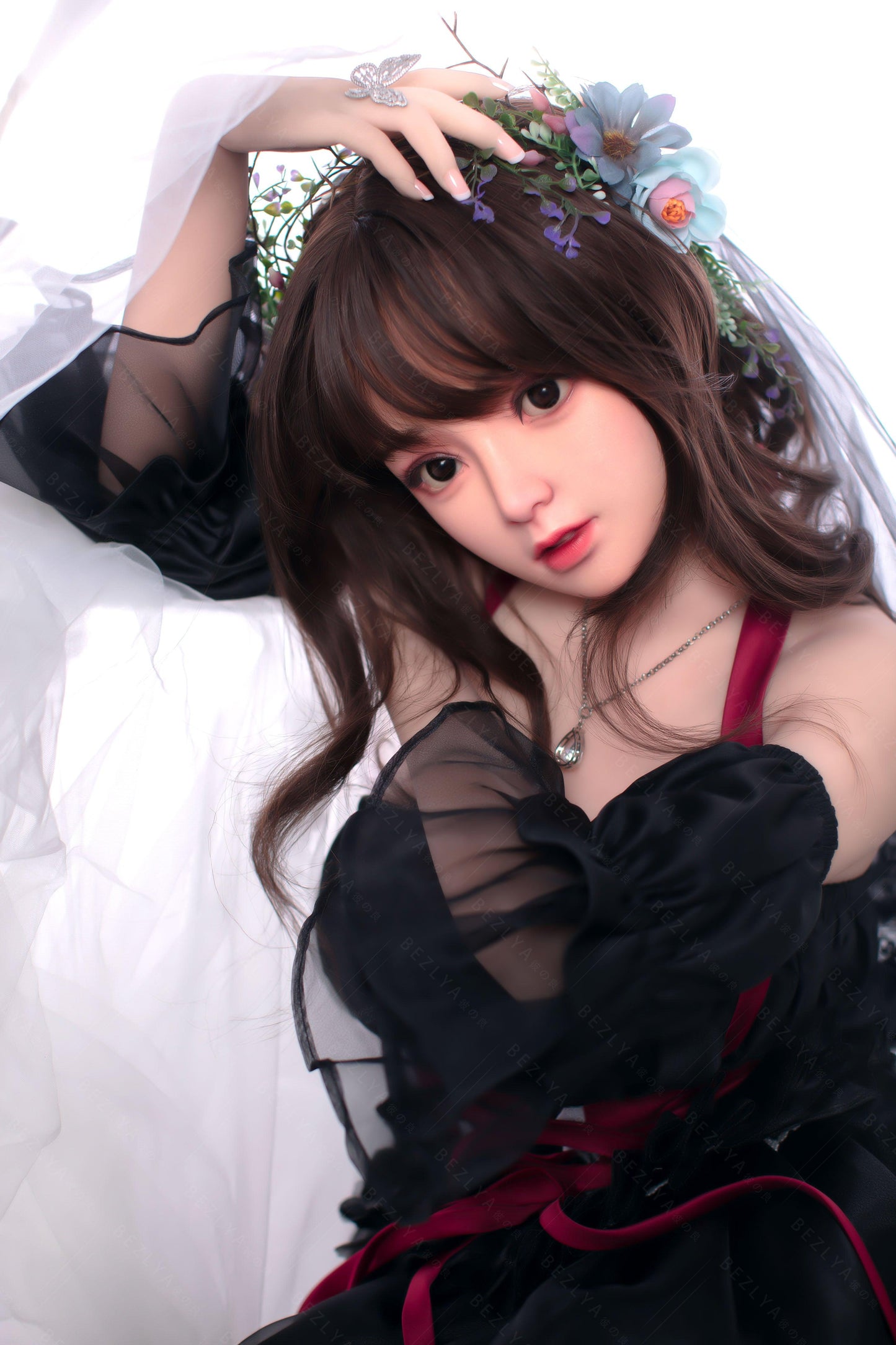 Bezlya - Convallaria - 149cm/4ft10.75 - 2.0 D-cup - Silicone Head + TPE Body Sex Doll - 76dollshop