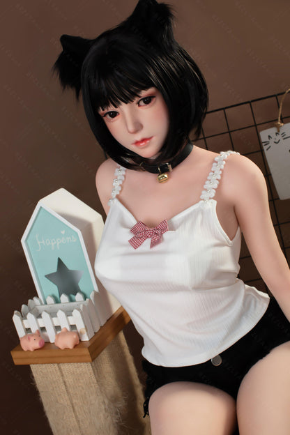 Bezlya - Campanula - 149cm/4ft10.75 - 2.0 D-cup - Silicone Head + TPE Body Sex Doll - 76dollshop