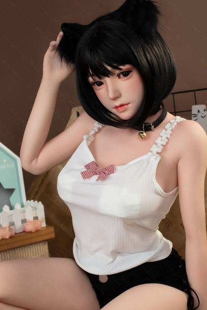 Bezlya - Campanula - 149cm/4ft10.75 - 2.0 D-cup - Silicone Head + TPE Body Sex Doll - 76dollshop