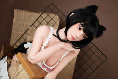 Bezlya - Campanula - 149cm/4ft10.75 - 2.0 D-cup - Silicone Head + TPE Body Sex Doll - 76dollshop