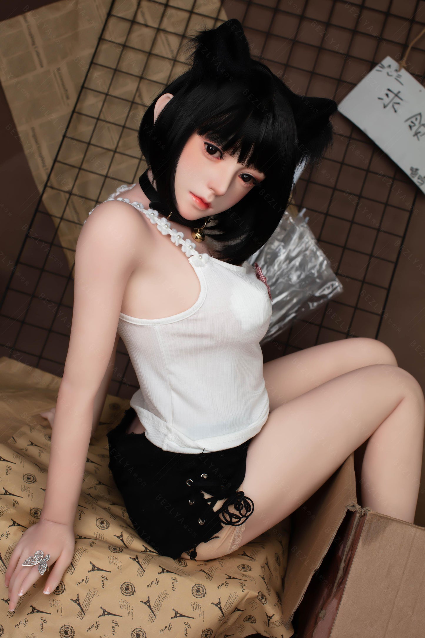 Bezlya - Campanula - 149cm/4ft10.75 - 2.0 D-cup - Silicone Head + TPE Body Sex Doll - 76dollshop