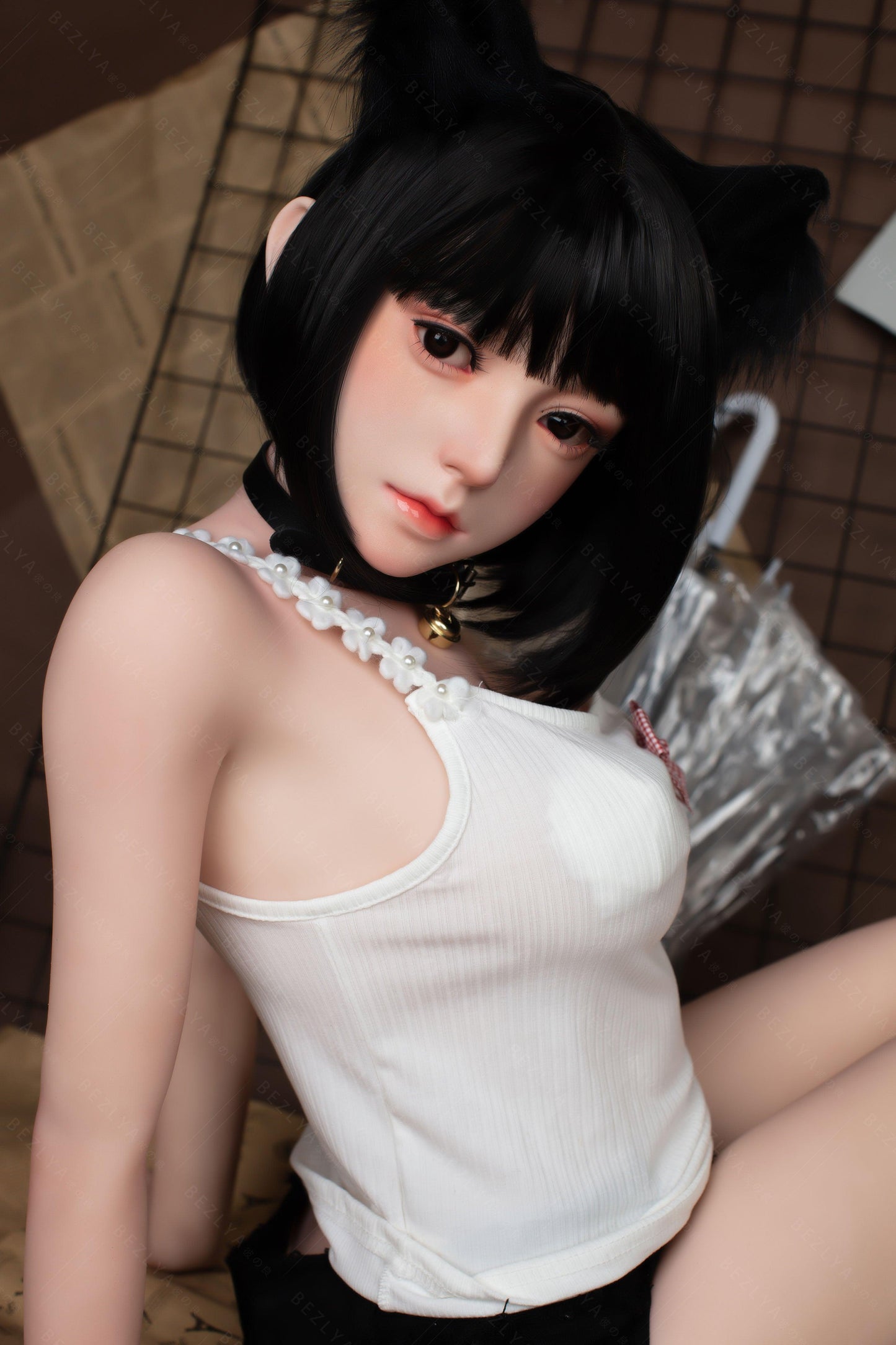 Bezlya - Campanula - 149cm/4ft10.75 - 2.0 D-cup - Silicone Head + TPE Body Sex Doll - 76dollshop