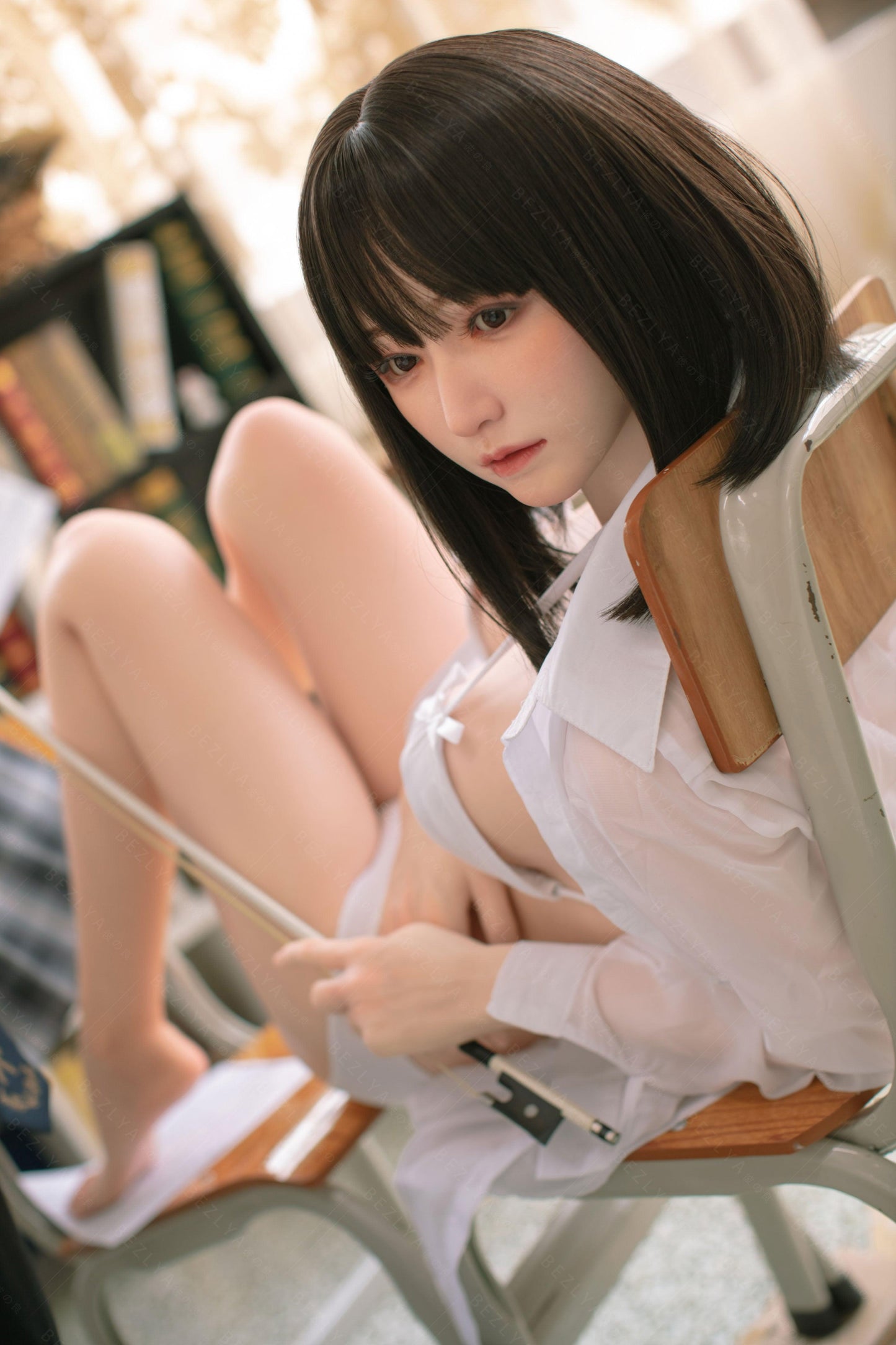 Bezlya - Platycodon - 160cm/5ft3 - 2.1 C-cup - Sex Doll - 76dollshop