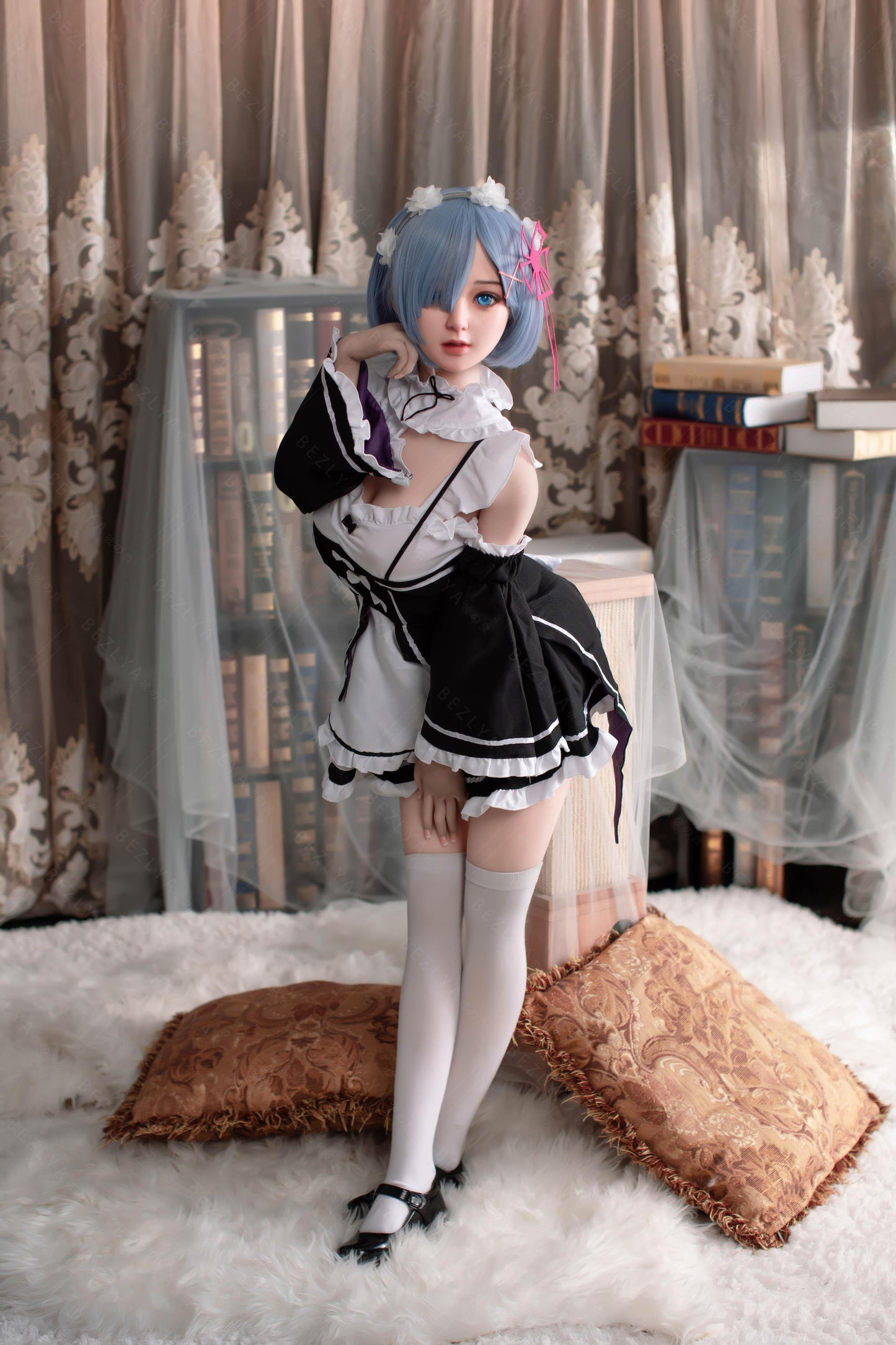 Bezlya - Convallaria - 149cm/4ft10.75 - 2.0 D-cup - Silicone Head + TPE Body Sex Doll - 76dollshop