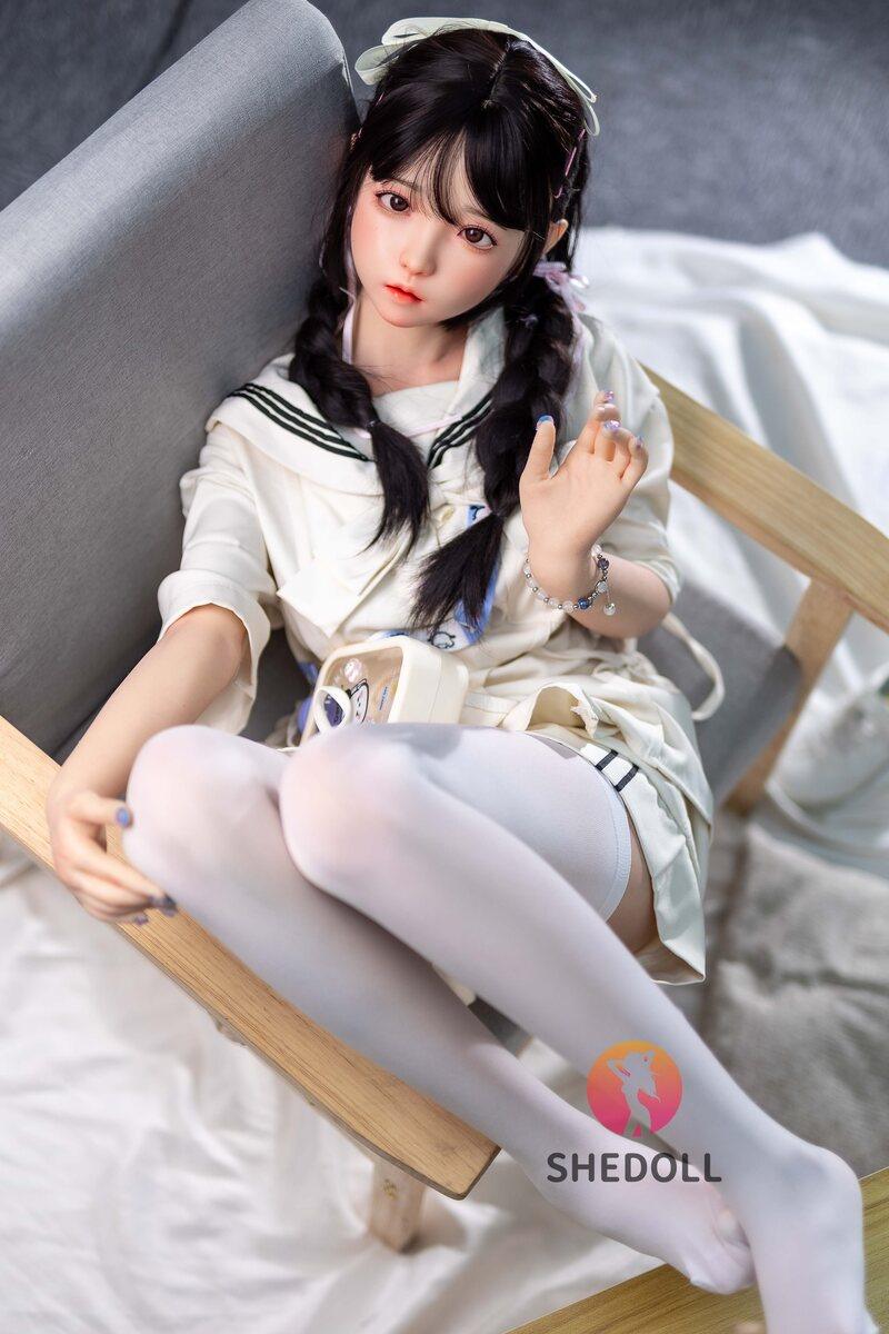 SHEDOLL – Luo Xiaoyi - 148cm/4ft10 C-cup - Silicone Head + TPE Body Sex Doll - 76dollshop