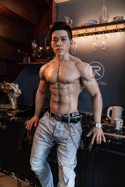 REALING - Xiaohan - 180cm/5ft11 - Male Silicone Sex Doll - 76dollshop