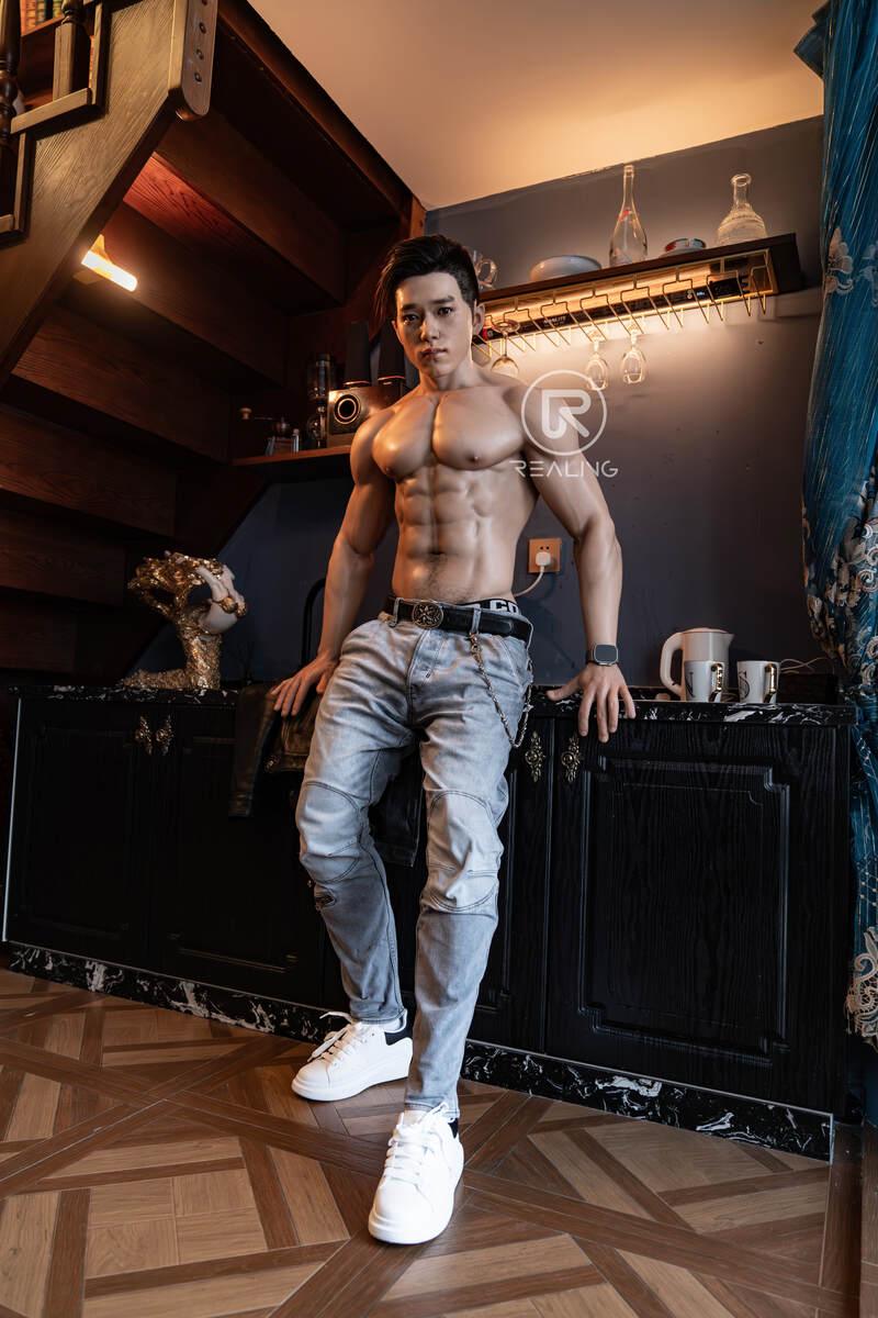 REALING - Xiaohan - 180cm/5ft11 - Male Silicone Sex Doll - 76dollshop