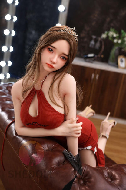 SHEDOLL – Rose - 158cm/5ft2 C-cup - Silicone Head + TPE Body Sex Doll - 76dollshop