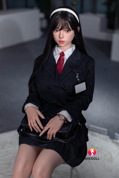 SHEDOLL – Gu Xiaoyu - 165cm/5ft5 E-cup - Silicone Head + TPE Body Sex Doll - 76dollshop